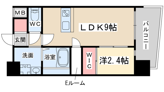 【間取り】 | セレニテ天六リアン