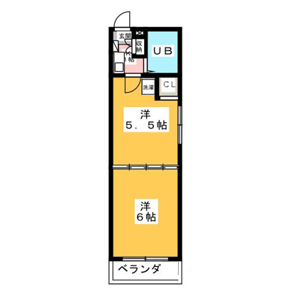 ディスティーノ豊橋 Eastの間取り