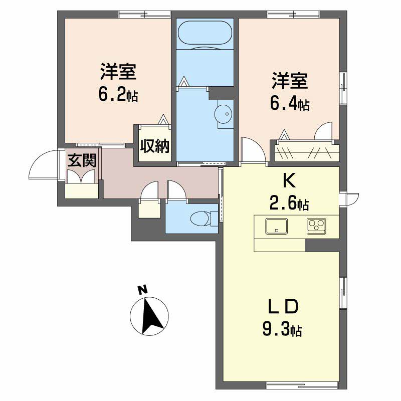 Riviere(リヴィエール)の間取り