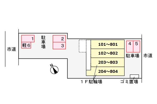 ７ｔｈ　ＦＬＡＧ　己斐本町の駐車場|駐車場