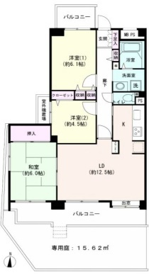 ハイラーク新赤羽の間取り