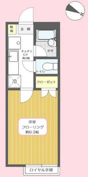 アクアシティ南浦和の間取り