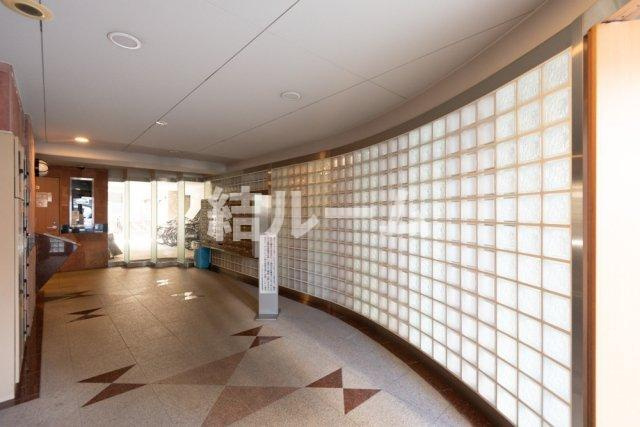 文京区千駄木３丁目の賃貸マンションのロビー