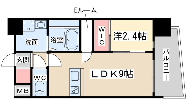 【間取り】 | セレニテ天六リアン