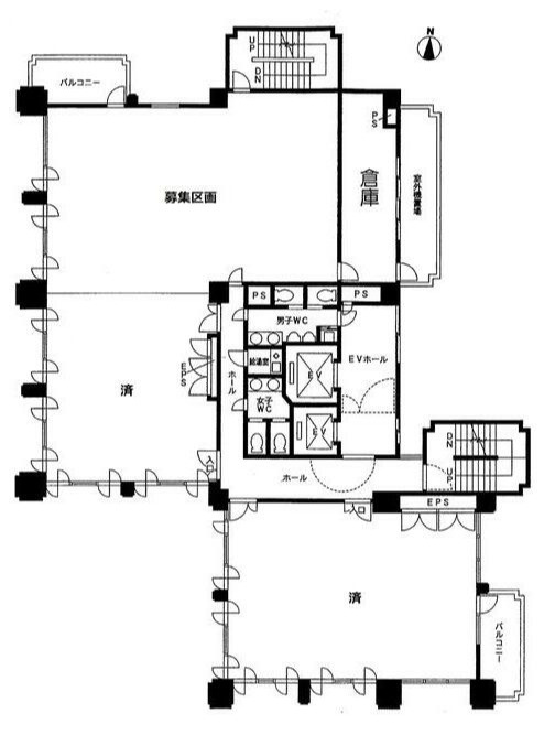 プロト葵ビル【　オフィスおすすめ　】の間取り