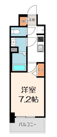 【間取り】 | プレサンス大国町ラヴェニール
