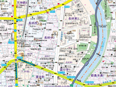 【地図】 | エステムコート梅田・天神橋Ⅲアヴァンテ
