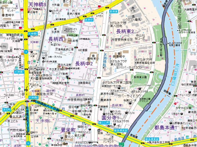 【地図】 | エステムコート梅田・天神橋Ⅲアヴァンテ
