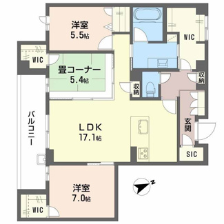 【間取り】 | アルテーヌ浜寺元町