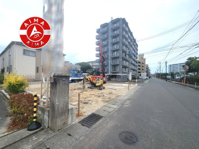 福岡市博多区板付4丁目第2-3棟（3号棟）　の前面道路含む現地写真|見学の時間などお気軽にお問い合わせ下さい。