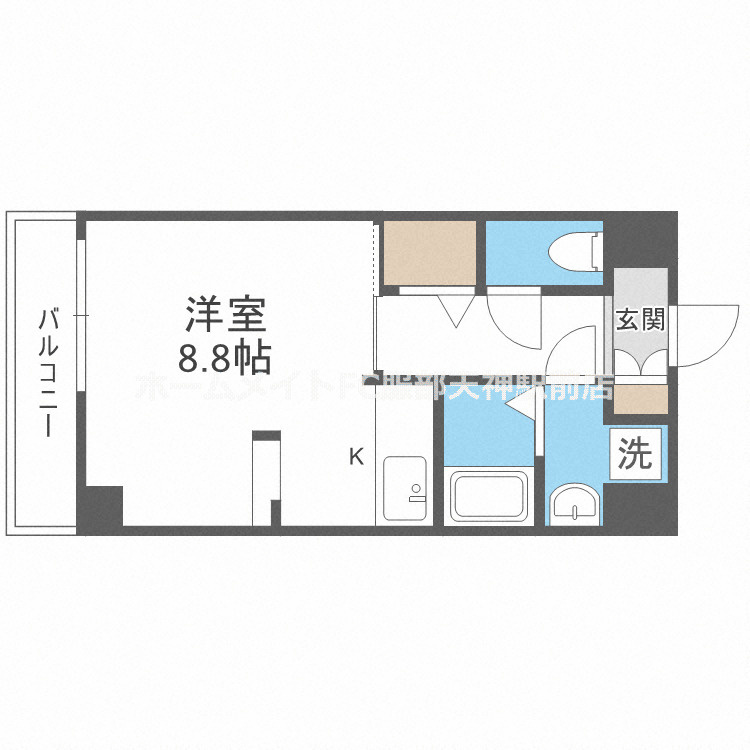 Doクレスト新大阪の間取り