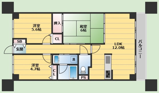 【間取り】 | クレイン上池田