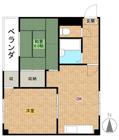 【間取り】 | シャトレー寿