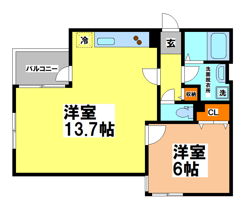 LAPiS三鷹の間取り