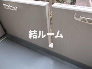 豊島区雑司が谷３丁目の賃貸マンションのバルコニー