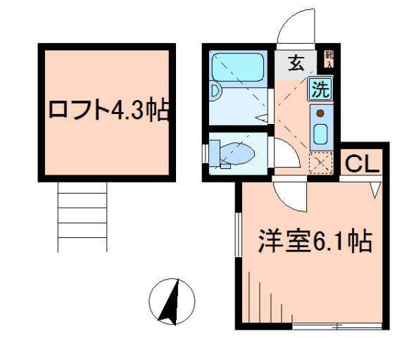 バーミープレイス西落合の間取り