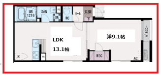 【間取り】 | イクシオ本木東町