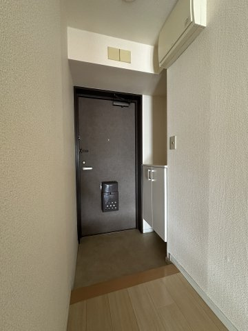 多摩市関戸３丁目の賃貸マンションの玄関