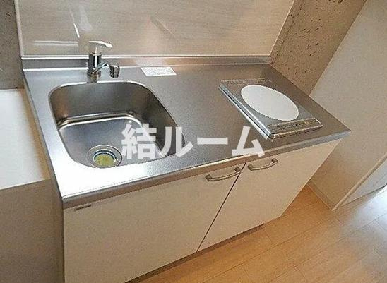 板橋区上板橋２丁目の賃貸マンションのキッチン