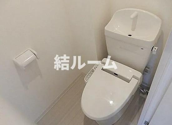 板橋区上板橋２丁目の賃貸マンションのトイレ