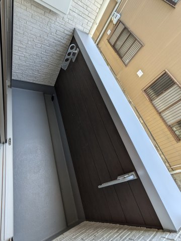 ハーモニーテラス名楽町のバルコニー