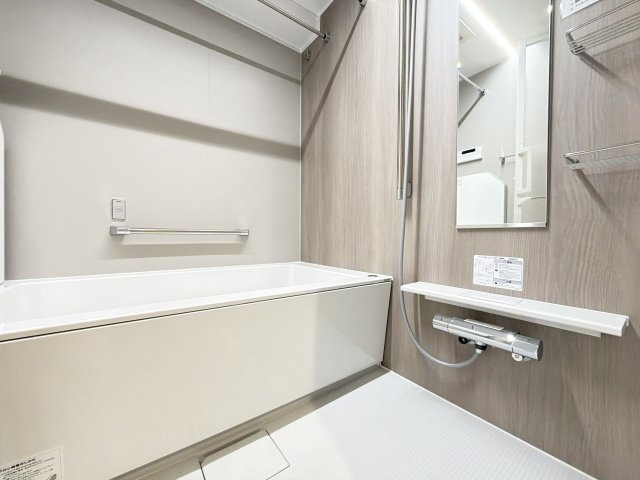 ロワールマンション野間の浴室|【新品】バスタイムを快適に浴室乾燥機・追焚機能など設備が充実！