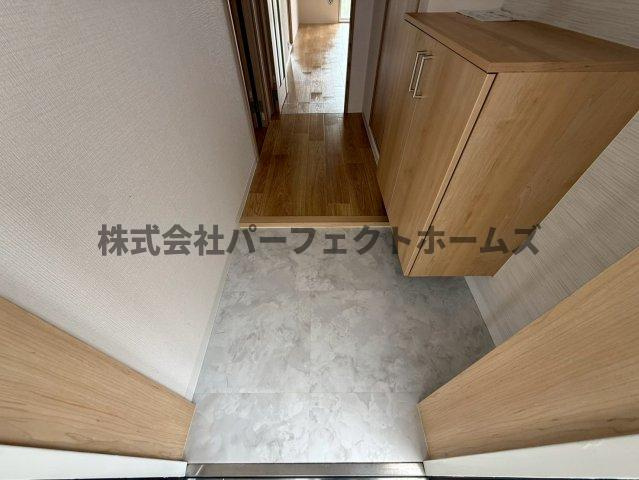 グリーンコート C棟の玄関|玄関です
