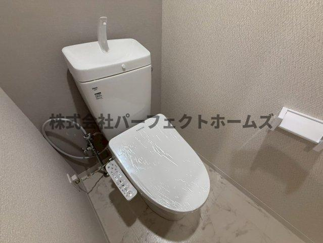 グリーンコート C棟のトイレ|落ち着いたトイレです