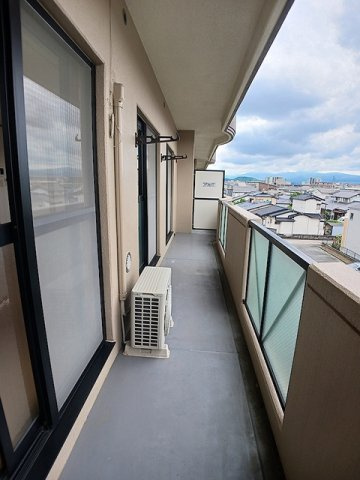 インペリアル山本のバルコニー