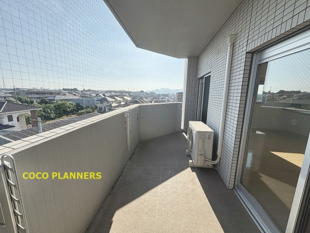 菊池郡菊陽町武蔵ヶ丘北１丁目の賃貸マンションのバルコニー