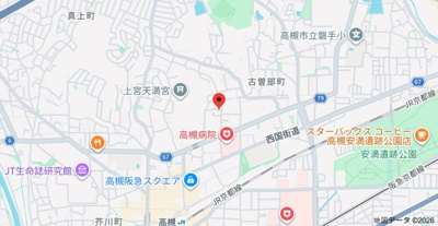 【地図】 | 第1古曽部ハイツ