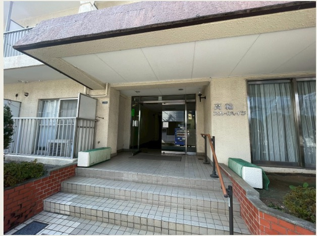 ★仲介手数料無料★高輪スカイハイツ（品川駅徒歩7分の好立地）のエントランス