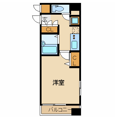 エステムプラザ日本橋の間取り