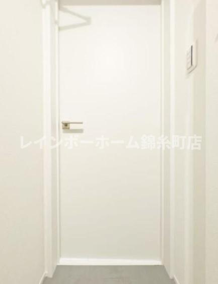 アネックスお花茶屋の玄関|※建築中のため同施工参考写真となります。