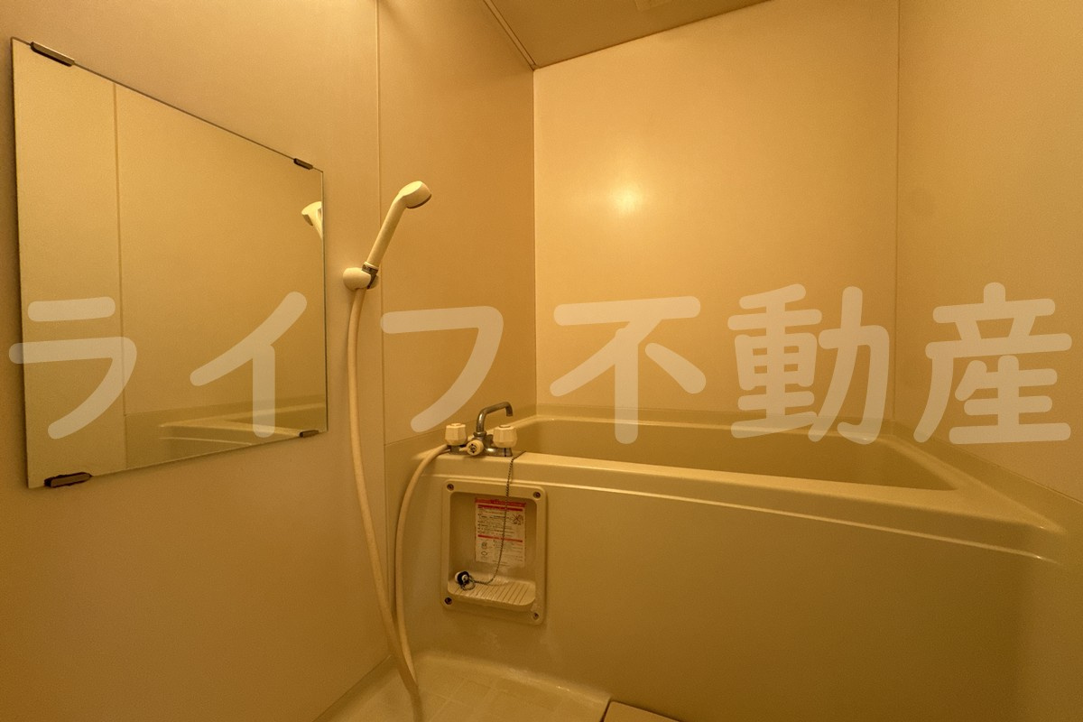 オークグレイス吉田の浴室|落ち着いた空間のお風呂です