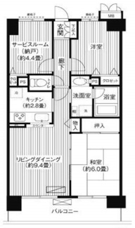 【間取り】 | アイリス壱番館 | 間取りです。