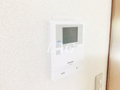 【セキュリティ】 | 池上サンハイツ | モニター付きインターホンです。