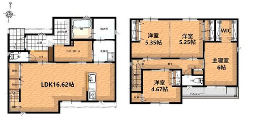 新築一戸建て　岡山市中区四御神【V期】【仲介手数料無料】