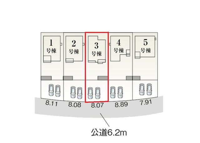 瑞浪市薬師町の区画図|案内図