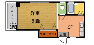 【間取り】 | 塩沢マンション | 間取りです。