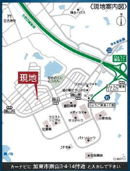 クレイドルガーデン南山第5　2号棟の地図