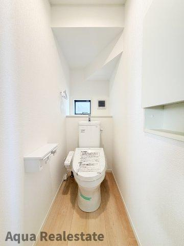 高松市上天神町の新築一戸建のトイレ|シンプルで使いやすいトイレです　※画像は同仕様の施工事例です