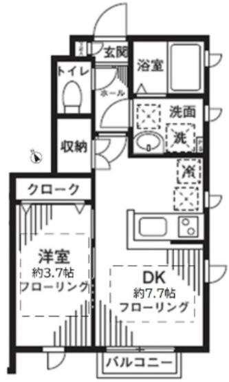 【間取り】 | アンソレイユ経堂