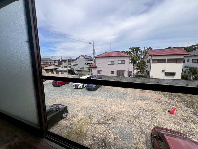 新津町貸倉庫の展望|2階から東面眺望