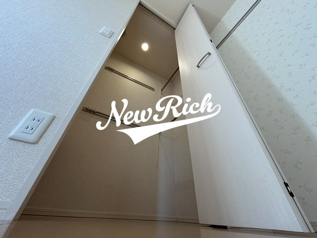 高崎市上中居町のアパートの収納