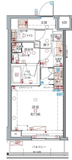 【間取り】 | クレヴィスタ浮間舟渡
