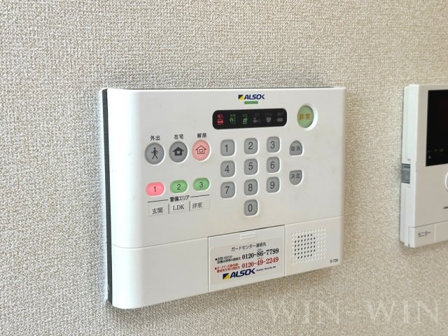 レイワール平川 Bのセキュリティ|イメージ（同施工会社同一モデルの写真です）