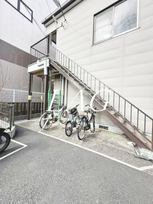【その他共用部分】 | 第二東葉荘 | 駐輪場です。
