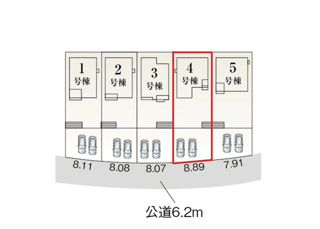 瑞浪市薬師町の区画図|案内図