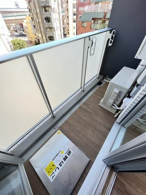 ドゥーエ板橋区役所前のバルコニー